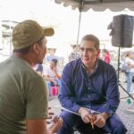 Héctor Santana encabeza la Audiencia Ciudadana número 28 en Mezcales