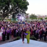 MUJERES DE LA TERCERA EDAD SON RECONOCIDAS POR GERALDINE PONCE