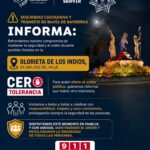 Implementa Seguridad Ciudadana operativo especial de vigilancia por festejos en San José del Valle
