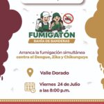 «Fumigatón Bahía de Banderas» llega a Valle Dorado para reforzar la salud pública