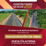 Inaugurarán este jueves la nueva vía alterna El Tondoroque–Valle de Banderas en Bahía de Banderas